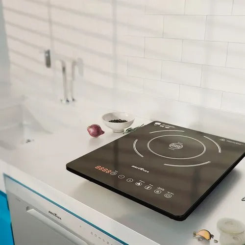 Fogão Cooktop De Indução Britania Bct14p 1 Queimador Bivolt Fogão Cooktop De Indução Britania Bct14p 1 Queimador Bivolt